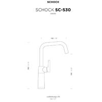 Kuhinjska armatura  Schock SC-530 556000 Nero
